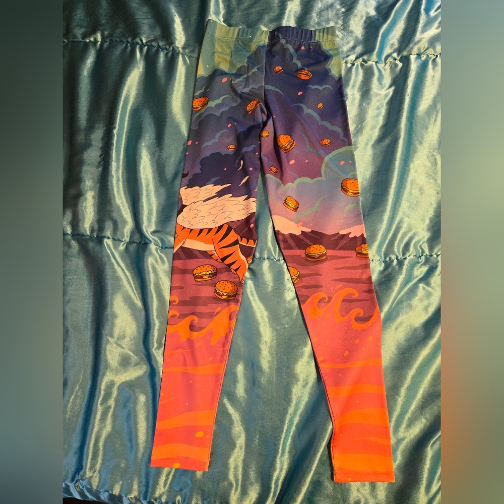LootWear Bob's Burgers Leggings Size Medium - Picture 2 of 3